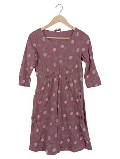 SORGENFRI SYLT Damen Sommerkleid Gr. 34;XS Lila Bohemian Blumenmuster