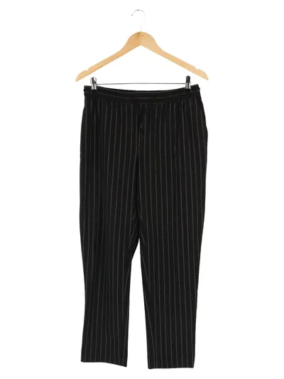 TOPMAN Herren Anzughose Business Elegant Schwarz Gestreift W29/L29