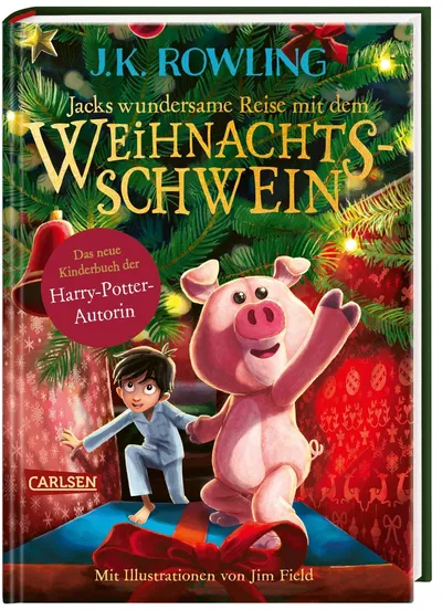 JK Rowling Jacks wundersame Reise Weihnachtsschwein Hardcover