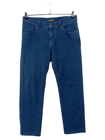 Roberto Cavalli Damen Jeans Regular Fit Blau Gr. IT40/XS Denim Hose