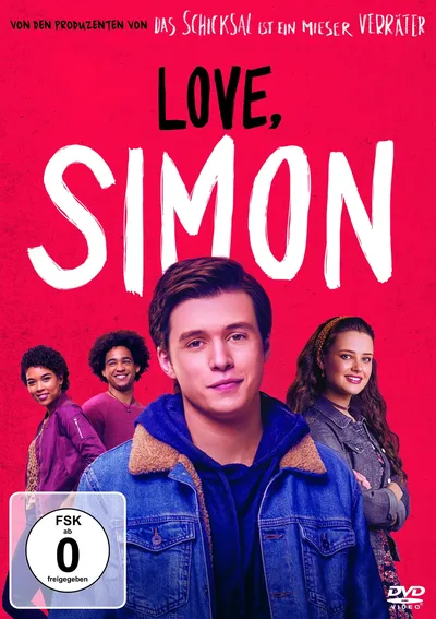 Love, Simon DVD Film LGBTQ Coming-of-Age Komödie Greg Berlanti FSK 0