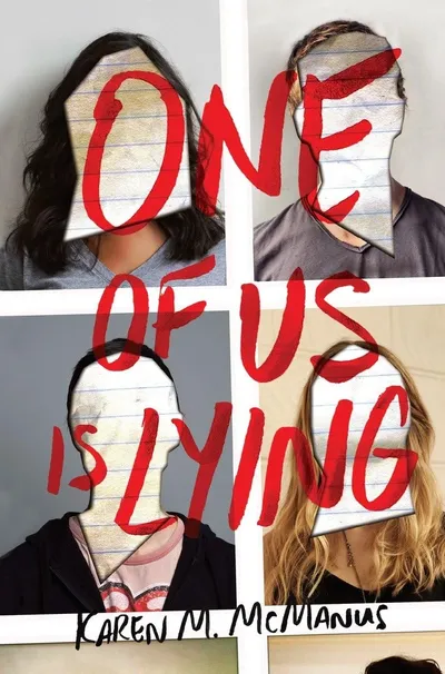 One of Us Is Lying Karen M. McManus Kriminalroman Thriller Jugendbuch ONE