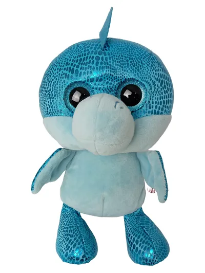 NICI Kuscheltier Delfin Blau 27cm Plüschtier Stofftier Niedlich