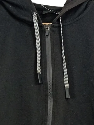 Rocktrail Herren Kapuzenjacke Hoodie Sweatjacke Schwarz Gr. L