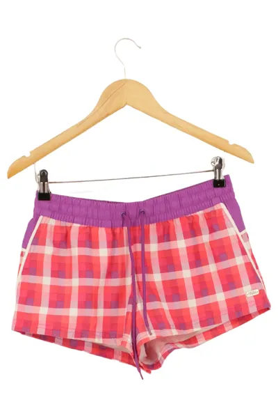 BUFFALO Damen Badeshorts Gr. 34/XS Mehrfarbig Kariert Strandshorts Sommer