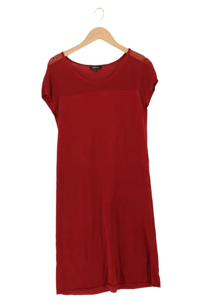 CAROLL Damen Freizeitkleid Gr. 36/S Rot Elegant Klassisch Kurzarm