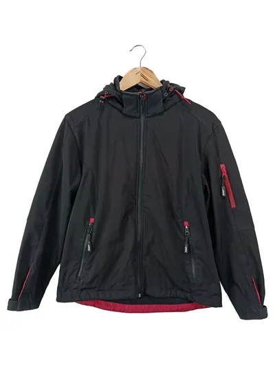 Elysee Outdoorjacke Damen Gr. 36/S Schwarz Sportlich Softshell Jacke
