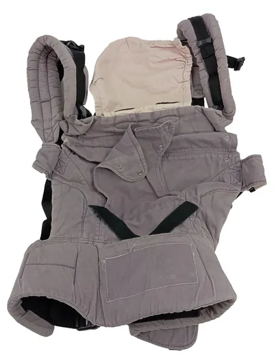 MANDUCA Babytrage Grau Baumwolle Casual Ergonomisch Guter Zustand