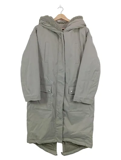 ASOS Damen Parka Gr. 36/S Beige Praktisch Kapuze