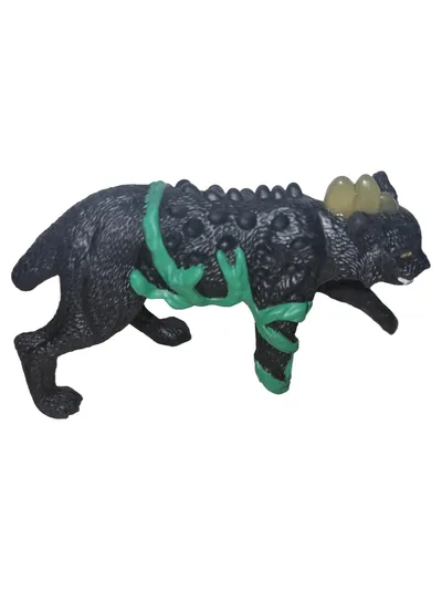 McDonald's Happy Meal Figur Schwarzer Panther Sammlerstück Vintage