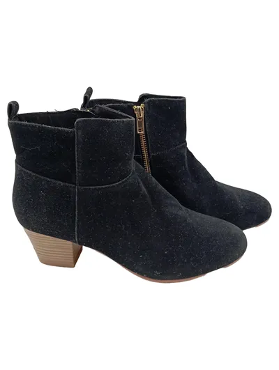 SOFTWALK Damen Stiefelette Gr. 38 Schwarz Casual Reißverschluss Herbst/Winter