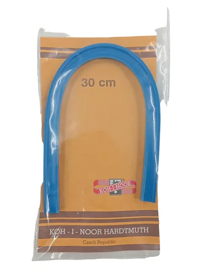 KOH-I-NOOR Lineal 30 cm blau Kurvimeter Schule Zeichnen