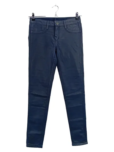 BLEULAB Damen Jeans Slim Fit W27/36 S Blau Casual