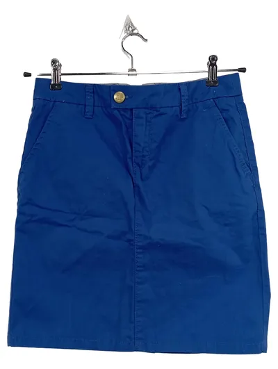 Esprit Damen Hosenrock Blau Gr. 34/XS Baumwolle Casual