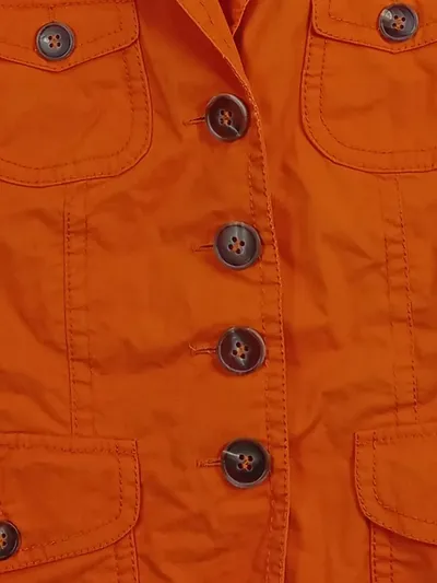 Windsor Damen Blazer Jacke Orange Gr. 36/S Casual Baumwolle