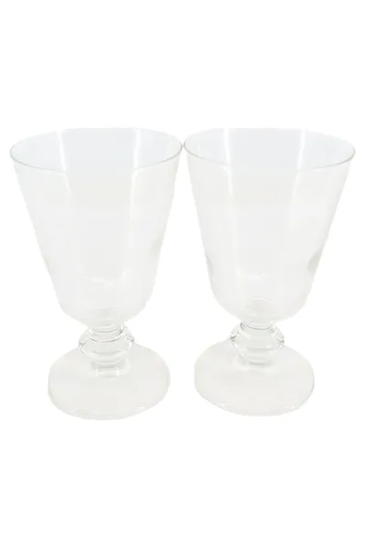ABSINTHE Schnapsgläser Set 2x Vintage Klassisch Transparent 13cm Glas