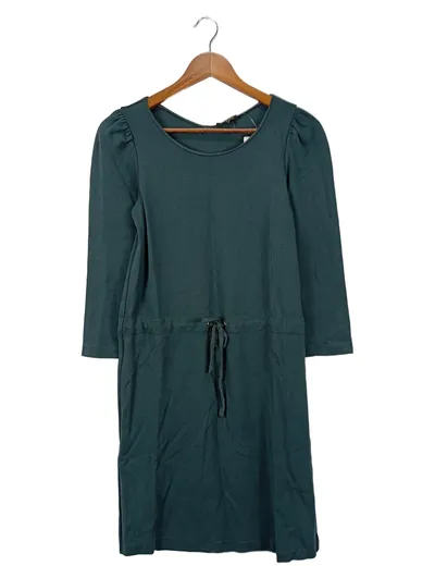 MASSIMO DUTTI Blusenkleid Damen 34/XS Grün Klassisch Elegant