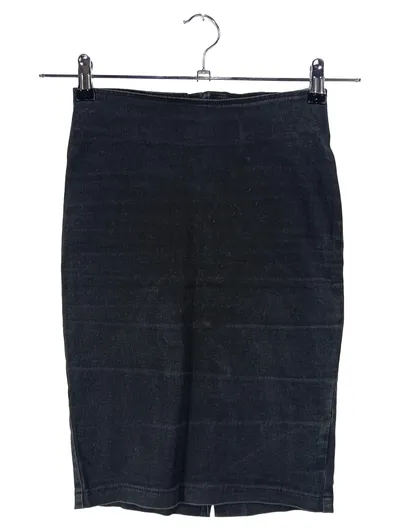 COLLECTIF Damen Bleistiftrock Schwarz Gr. 36;S Vintage Elegant Midirock