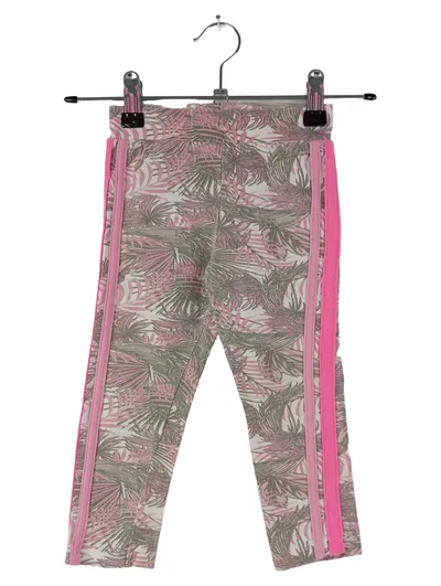 DKNY Leggings Palmenmuster Mädchen 92 Mehrfarbig Baumwolle Elasthan Casual
