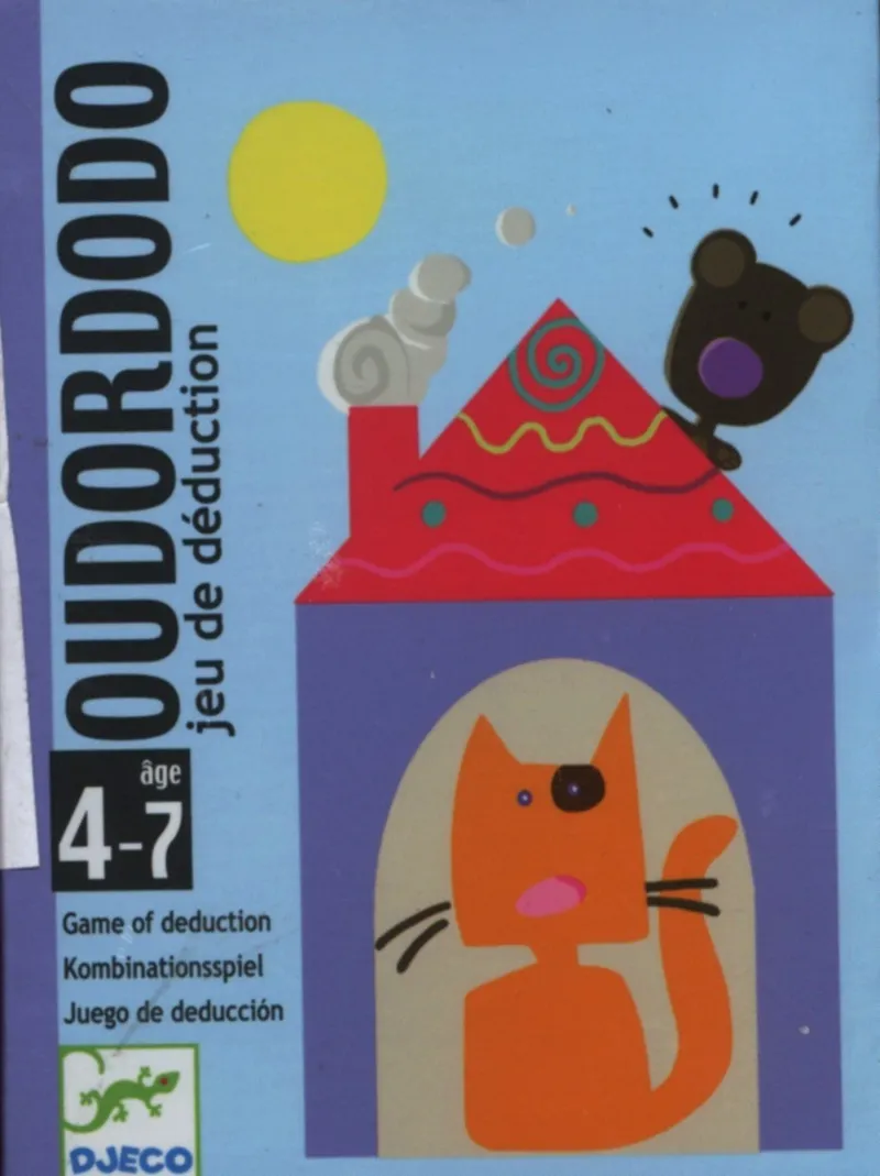 Djeco Oudordodo Kartenspiel Deduktionsspiel Kinder 4-7 Jahre 1