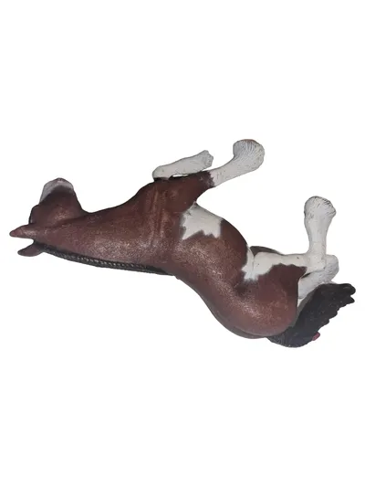 Schleich Pferd Brauner Hengst Zöpfe Spielfigur Tierfigur 16 cm