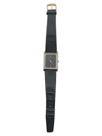 CITIZEN Damen Armbanduhr Klassisch Schwarz Leder Edelstahl Quartz 4-213106 YQ 1