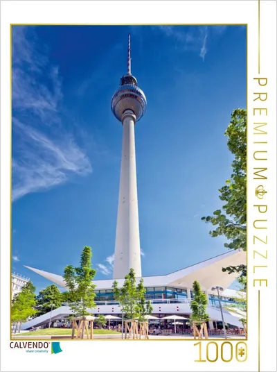 CALVENDO Premium Puzzle 1000 Teile Berliner Fernsehturm Alexanderplatz