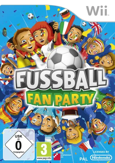 dtp Entertainment Fußball Fan Party Nintendo Wii Fun Party Spiel 4 Spieler USK 0