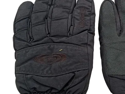 ESKA Skihandschuhe Herren Gr. 9,5 Schwarz Winterhandschuhe Insulation