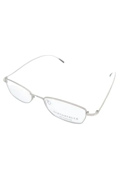 BERND BERGER Brillengestell Herren Modern Silber Metall Modell 907500017