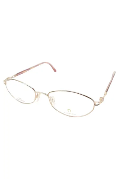 AIGNER Damen Brillengestell Gold Elegant Metall Modell EA465040