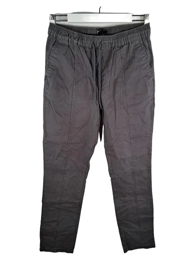 ASOS Design Jogginghose Herren Gr. S Grau Baumwolle Casual