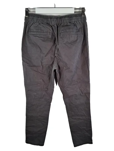 ASOS Design Jogginghose Herren Gr. S Grau Baumwolle Casual