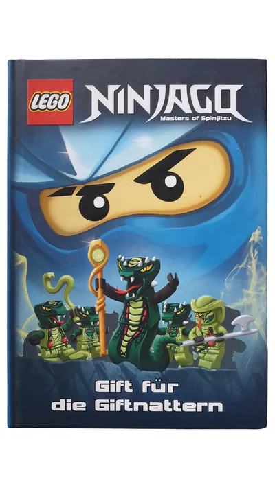 LEGO Ninjago Geschenkbuch Hardcover Kampf Giftnattern Masters Spinjitzu