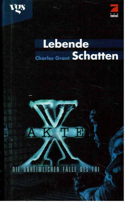 Akte X Lebende Schatten Charles Grant Hardcover Science-Fiction Roman Deutsch