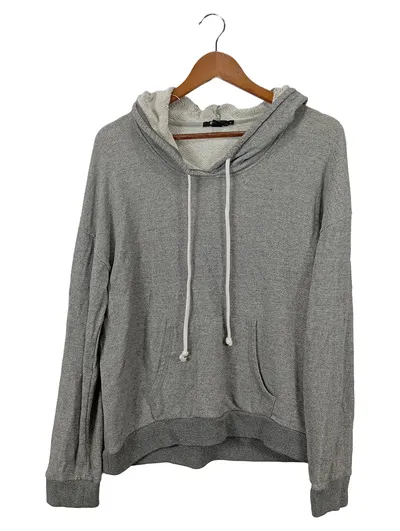 BDG URBAN OUTFITTERS Damen Kapuzenpullover Hoodie Grau Gr. 36/S Casual Basic