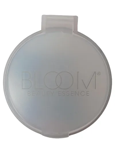 BLOOM Taschenspiegel Beige Klassisch Elegant Kunststoff Schminkspiegel