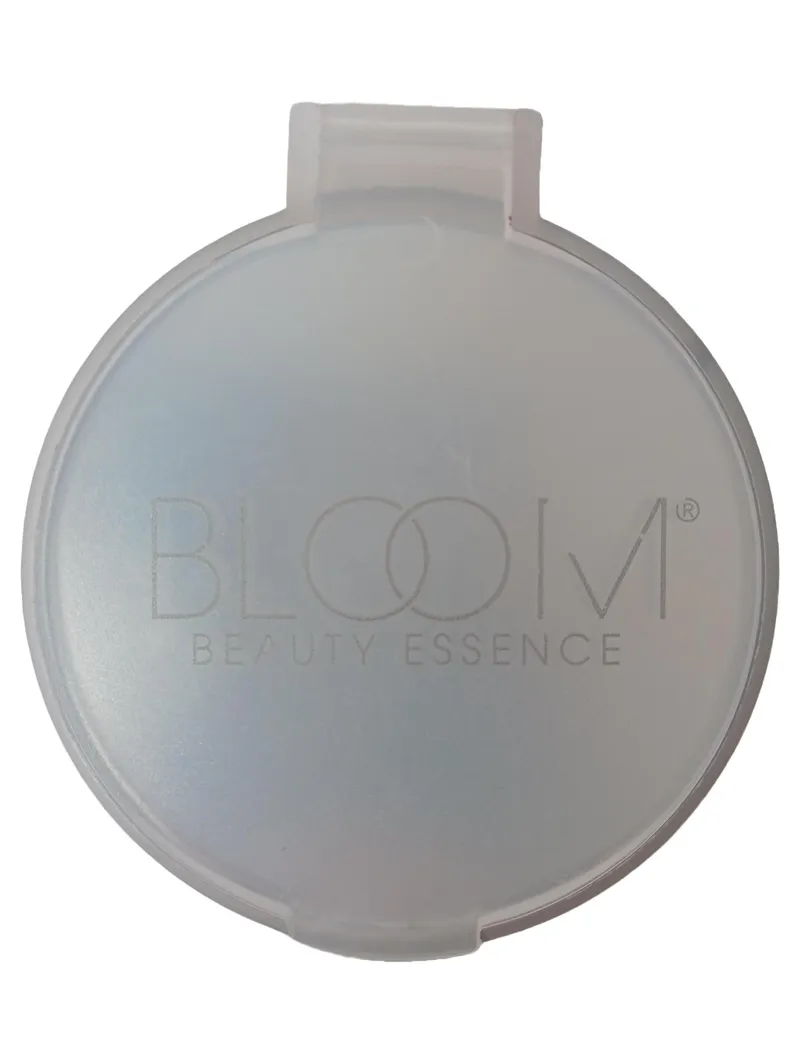 BLOOM Taschenspiegel Beige Klassisch Elegant Kunststoff Schminkspiegel 1