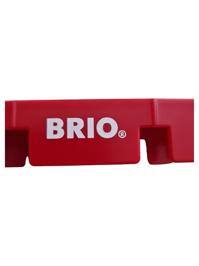 BRIO Holz LKW mit Ladung Holzspielzeug Spielzeugauto Rot