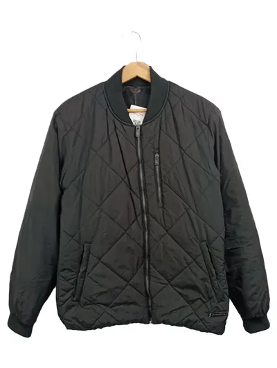 MP MYPROTEIN Herren Steppjacke Gr. 50/M Schwarz Casual Polyester