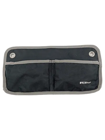 BERGER Organizer Schwarz 40x20cm Auto Camping Wohnmobil Ablage Tasche