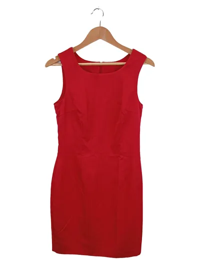 AMALFI Damen Etuikleid Gr. 34/XS Rot Business Bleistiftkleid