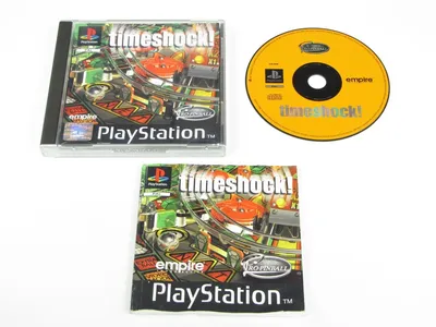 Sony PlayStation 1 PS1 Timeshock! Pro-Pinball Simulation Videospiel PAL
