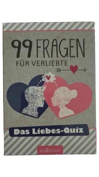 99 Fragen für Verliebte - Das Liebes-Quiz arsEdition Kartenspiel Paare 1