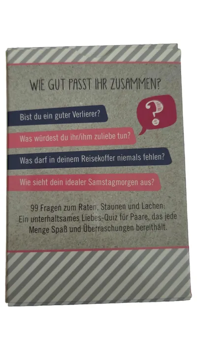 99 Fragen für Verliebte - Das Liebes-Quiz arsEdition Kartenspiel Paare