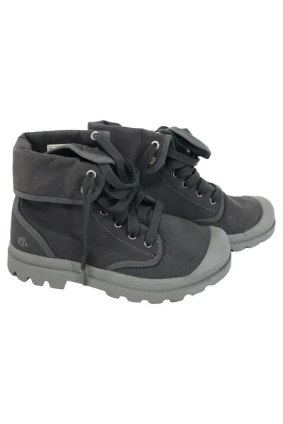 CRAGHOPPERS Damen Outdoorschuhe Gr. 37 Grau Canvas Boots Freizeitschuhe