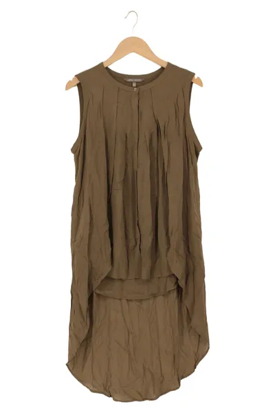 LAURA ASHLEY Freizeitkleid Damen Gr. 40/L Braun Bohemian Vintage Tunika