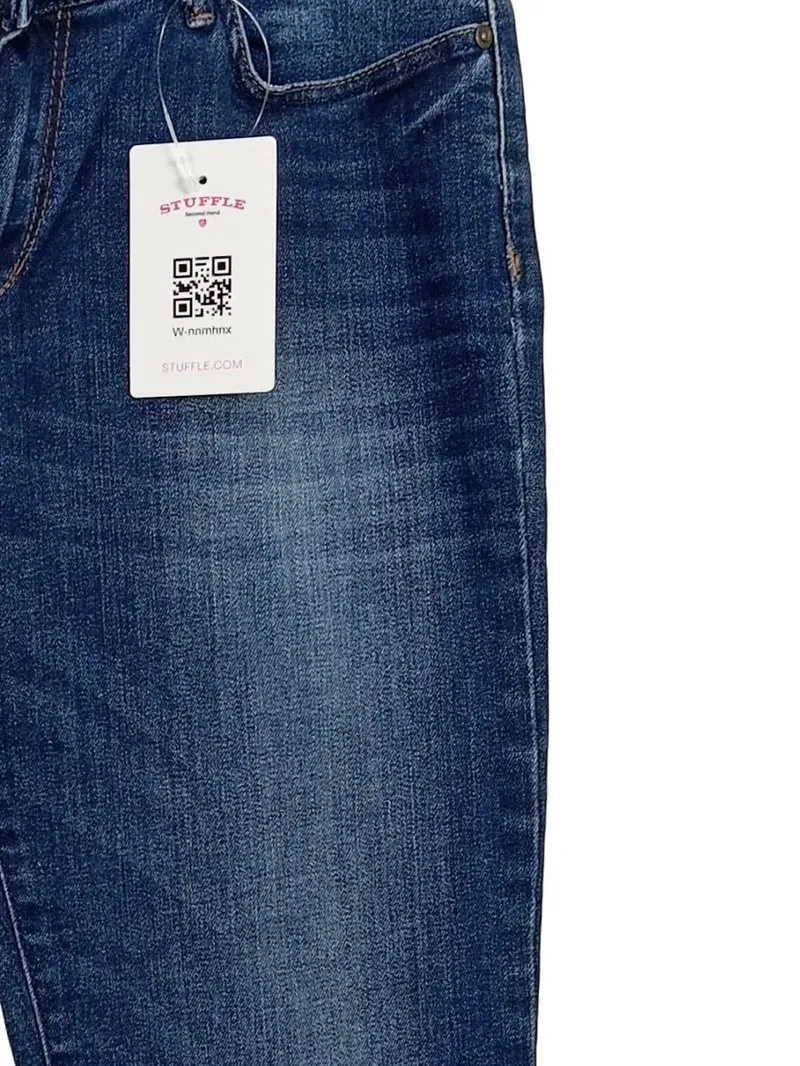 Cross Jeans Damen Straight Leg Jeans Blau W28 L32 Stretch Casual 4