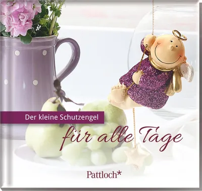 Pattloch Dekofigur Engel Schutzengel Mehrfarbig Charmant Glitzer Deko