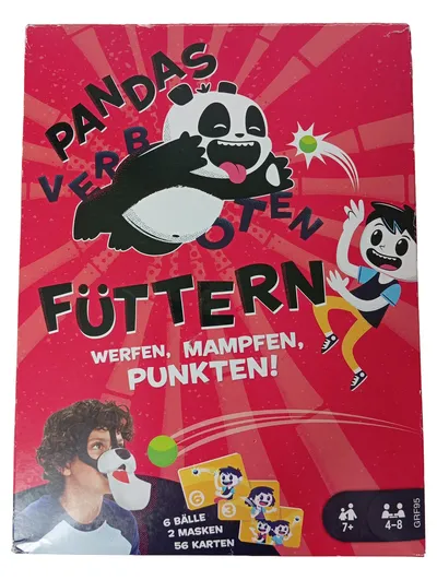 Mattel Games Pandas Füttern Verboten Geschicklichkeitsspiel Kinder Party ab 7 J.